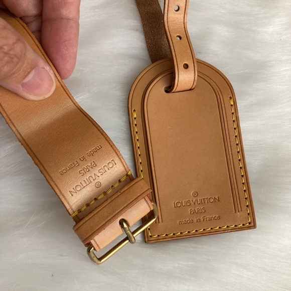 Authentic Louis Vuitton EUC Luggage Tag - Picture 2 of 7